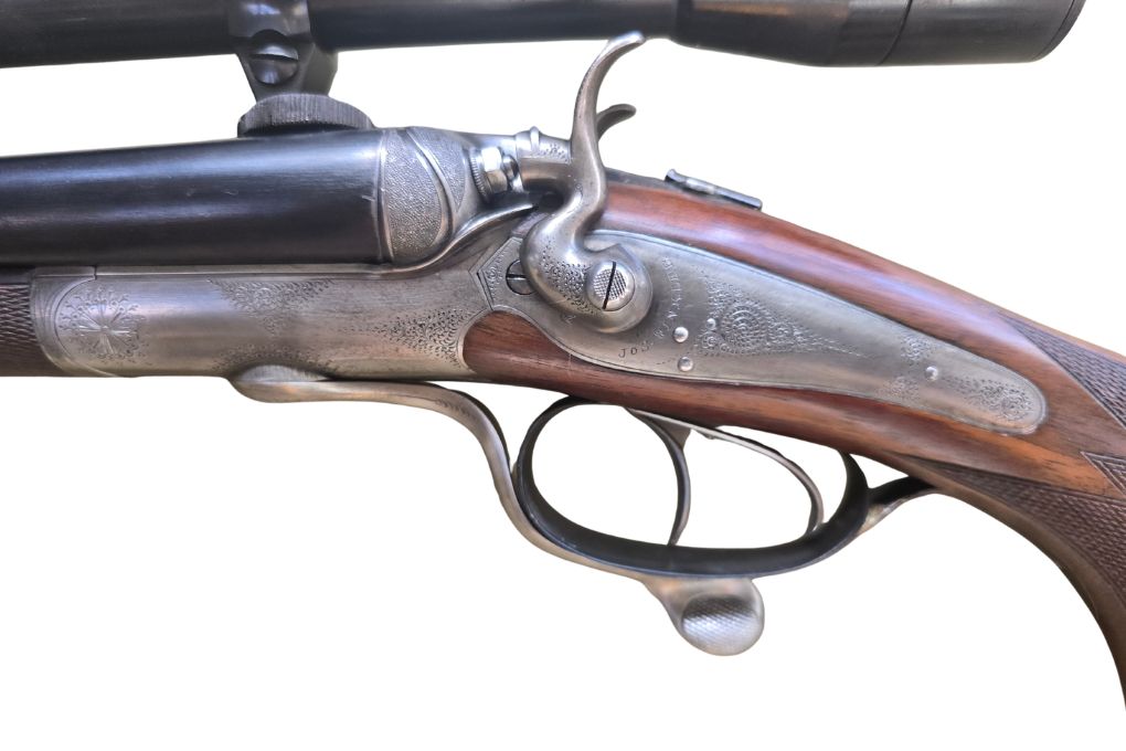 gebr. FERLACHER Hahnbüchsflinte von Jos. Winkler, mit SEM montiertes KAHLES Helia 6x42S Abs. 4A, - Generalüberholt - Kal. 20/70