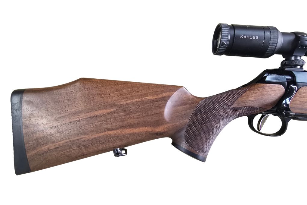 gebr. SAUER 202 Stahl mit orig. SM montiertem KAHLES Helia CBX 2,5-10x50L Abs. 4LP, Zustand: Sehr gut