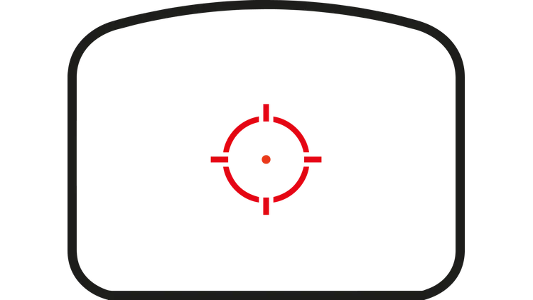 HAWKE Endurance Reflex Sight, 1x21, 3 MOA Multi, Dot/Circle Dot Red, Weav., RMSc HAWKE Endurance Reflex Sight, 1x21, 3 MOA Multi, Dot/Circle Dot Red, Weav., RMSc