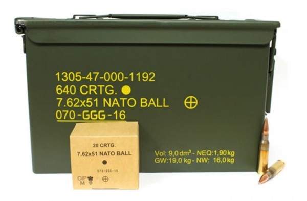 GGG NATO Box 308 Win. 640Stk.