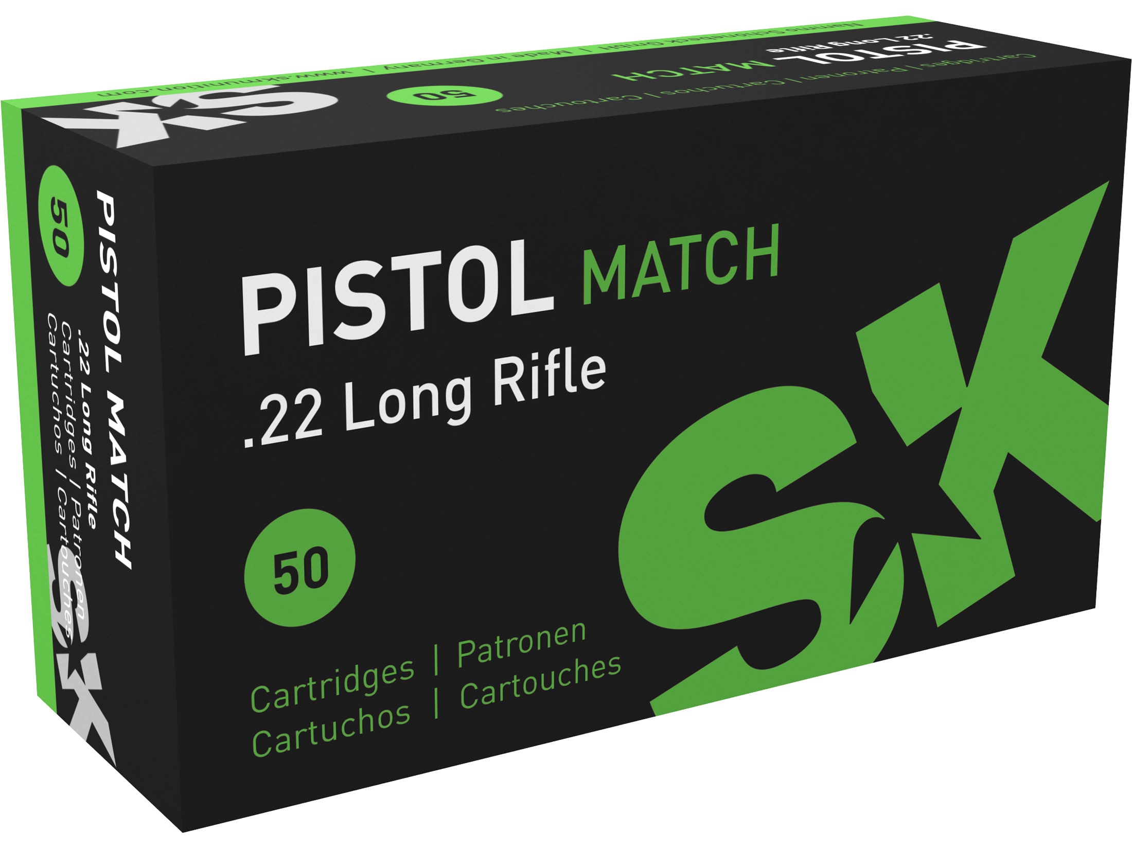 SK SCHÖNEBECK .22 lfB Pistol Match 2,59g/40gr