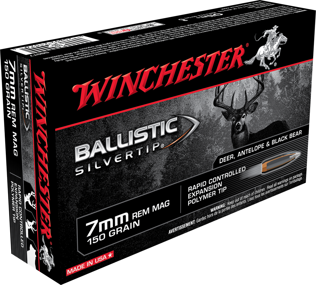 WINCHESTER 7mm Rem Ballistic Silvertip 9,72g/150gr