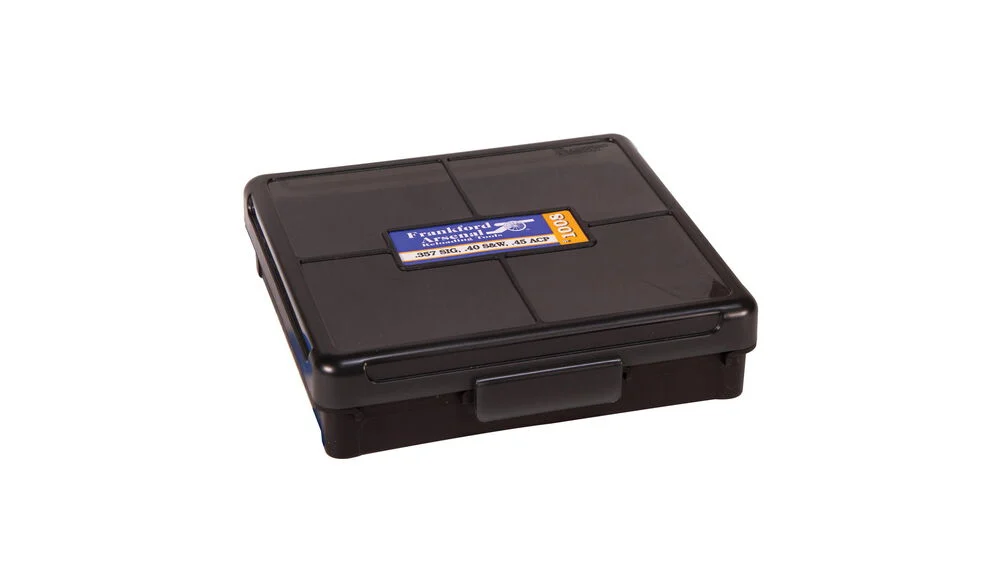 FRANKFORD ARSENAL Hinge-Top Ammo Box 10mm-.45Auto 100 Shots