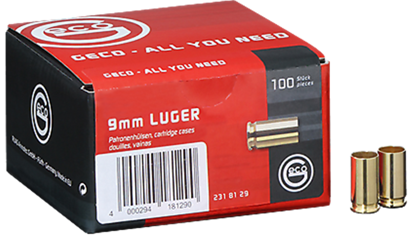 GECO Hülsen 9mm Luger