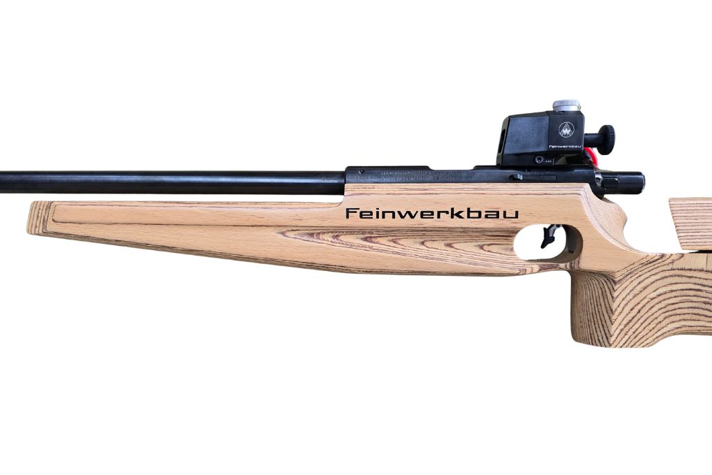 gebr. FEINWERKBAU Mod. 2700 mit Diopter und Handstütze, Zustand: Sehr gut