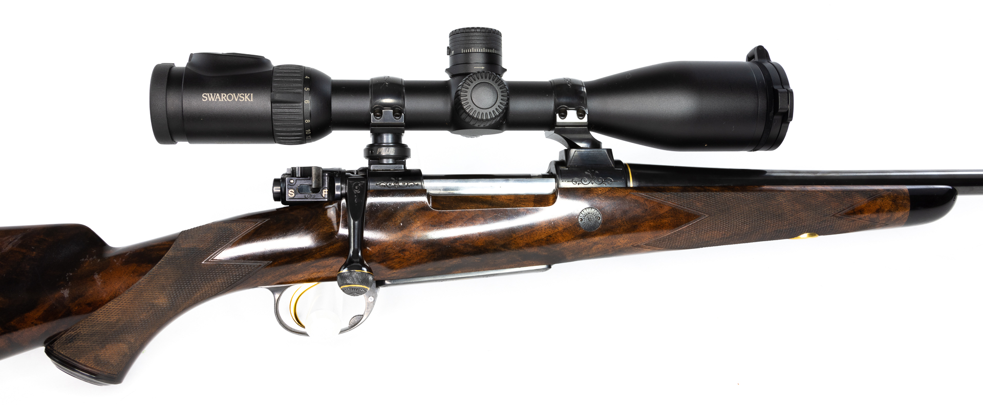 gebr. BOROVNIK Repetierer Mod. 98 Luxus M14x1 mit mont. SWAROVSKI Z8i 2-16x50L Abs. 4A-I mit BTF gebr. BOROVNIK Repetierer Mod. 98 Luxus M14x1 mit mont. SWAROVSKI Z8i 2-16x50L Abs. 4A-I mit BTF