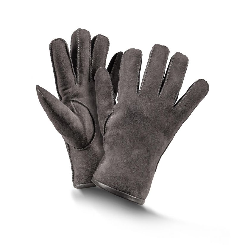 FELLHOF Fingerhandschuhe Classic grau