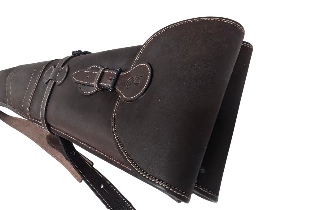 CORZO Flinten Leder Futteral Double 125cm
