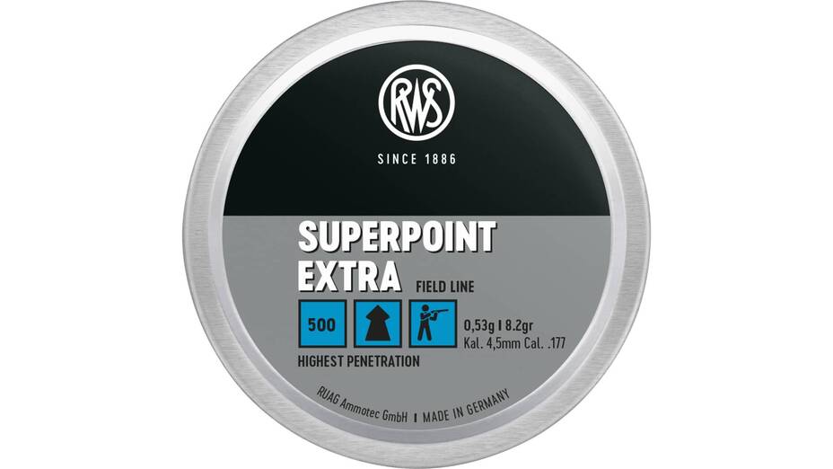 RWS 4,50mm Field Line Superpoint Extra 0,53g/8,2gr