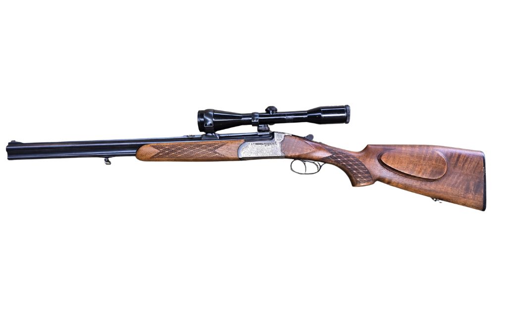 gebr. ZOLI Bockbüchsflinte Mod. Bavaria, mit SM montiertes DOCTOR OPTIK 6x42L Abs. 1, Zustand: Gebraucht, Kal. 16/70