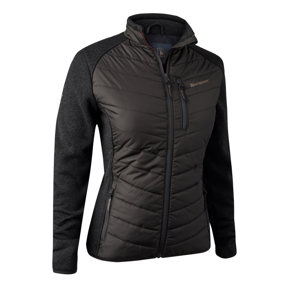 DEERHUNTER Lady Caroline Padded Jacket with knit