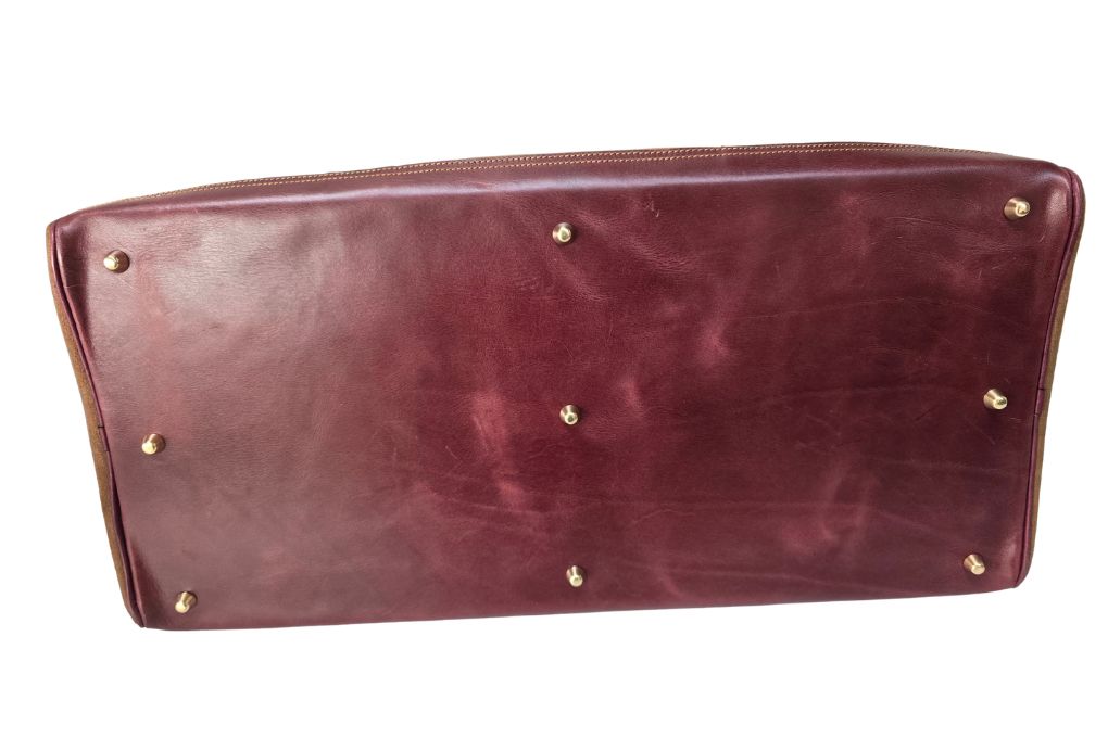 CORZO Wildleder Reisetasche Beige