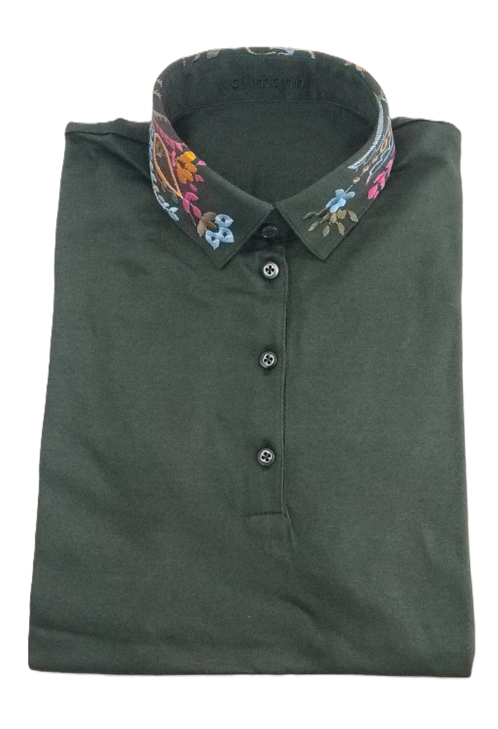 WALLMANN Poloshirt mit Kragenstickerei