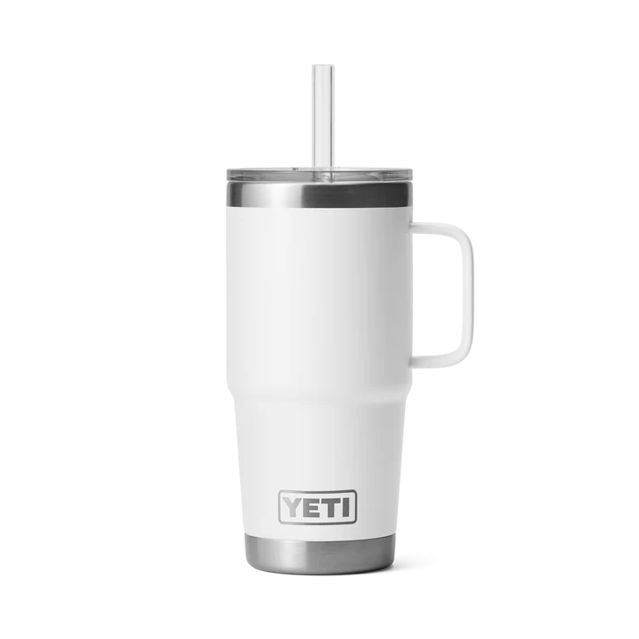 YETI Rambler 0,74L Trinkbecher mit Strohhalmdeckel