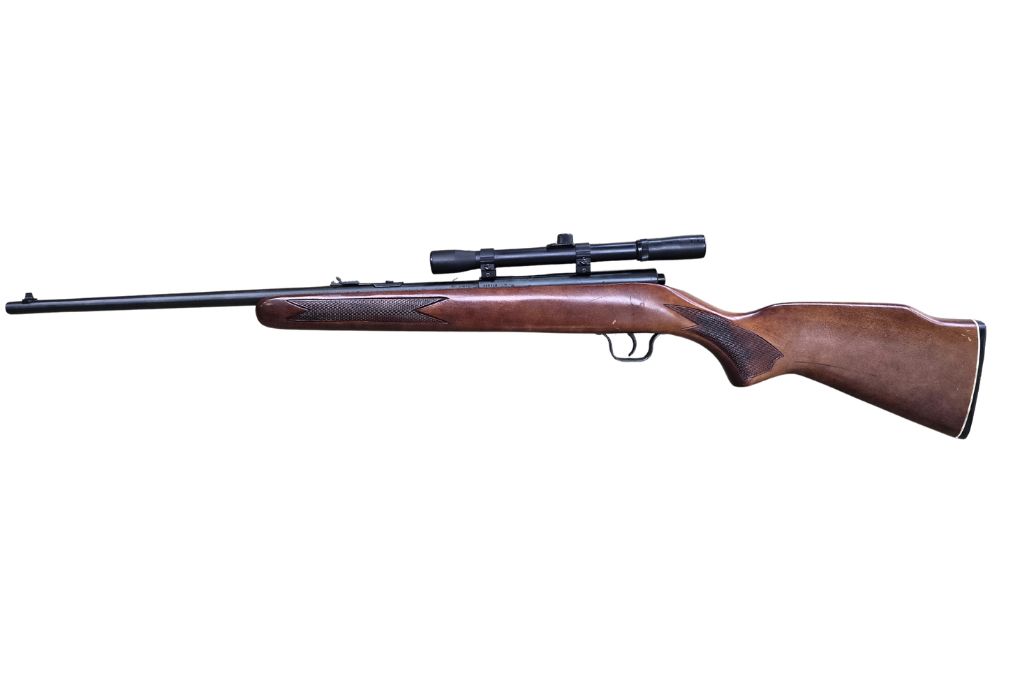gebr. LAKEFIELD Mark II mit mont. Tasco 4x20 Abs. Plex, Zustand: Gut