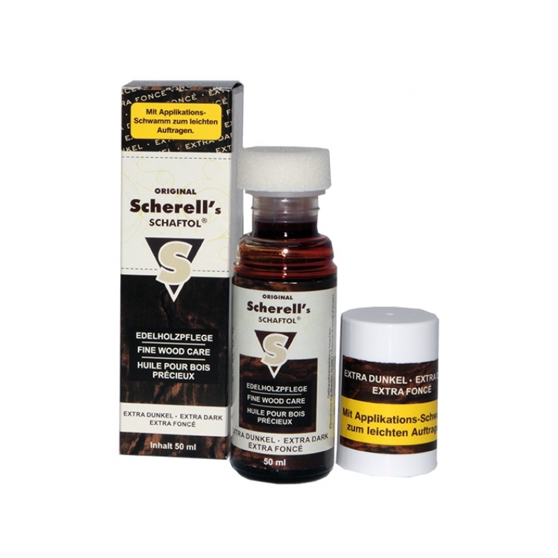Schaftöl Flasche 50ml Extra Dunkel