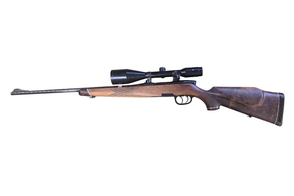 gebr. STEYR Mannlicher Mod. M, mit orig. Steyr SM montiertem KAHLES Helia L 7x56 Abs. 4A, Zustand: Gut