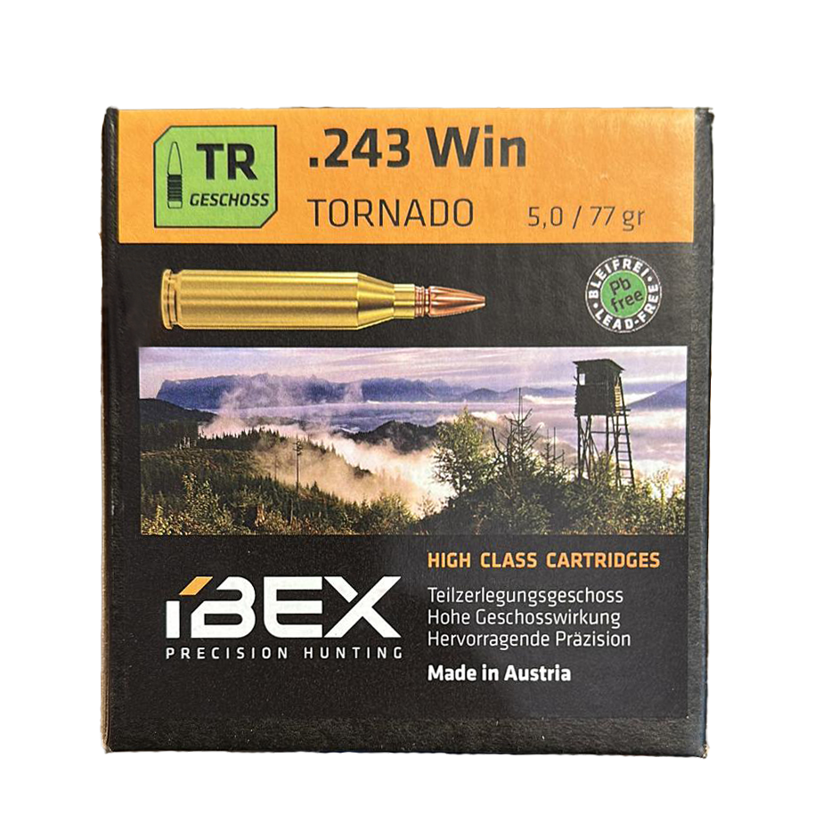 IBEX  .243 Win TR Tornado 5,0g/77gr