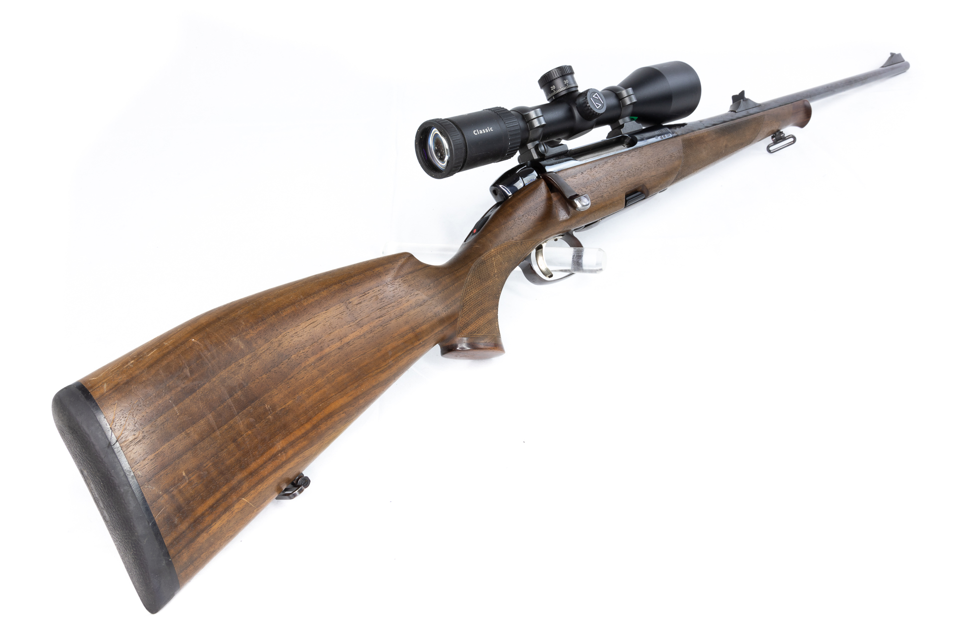 gebr. STEYR SBS mit ZEISS 2,5-10x50L Abs. 60 Leuchtpunkt, Zustand: Sehr gut gebr. STEYR SBS mit ZEISS 2,5-10x50L Abs. 60 Leuchtpunkt, Zustand: Sehr gut
