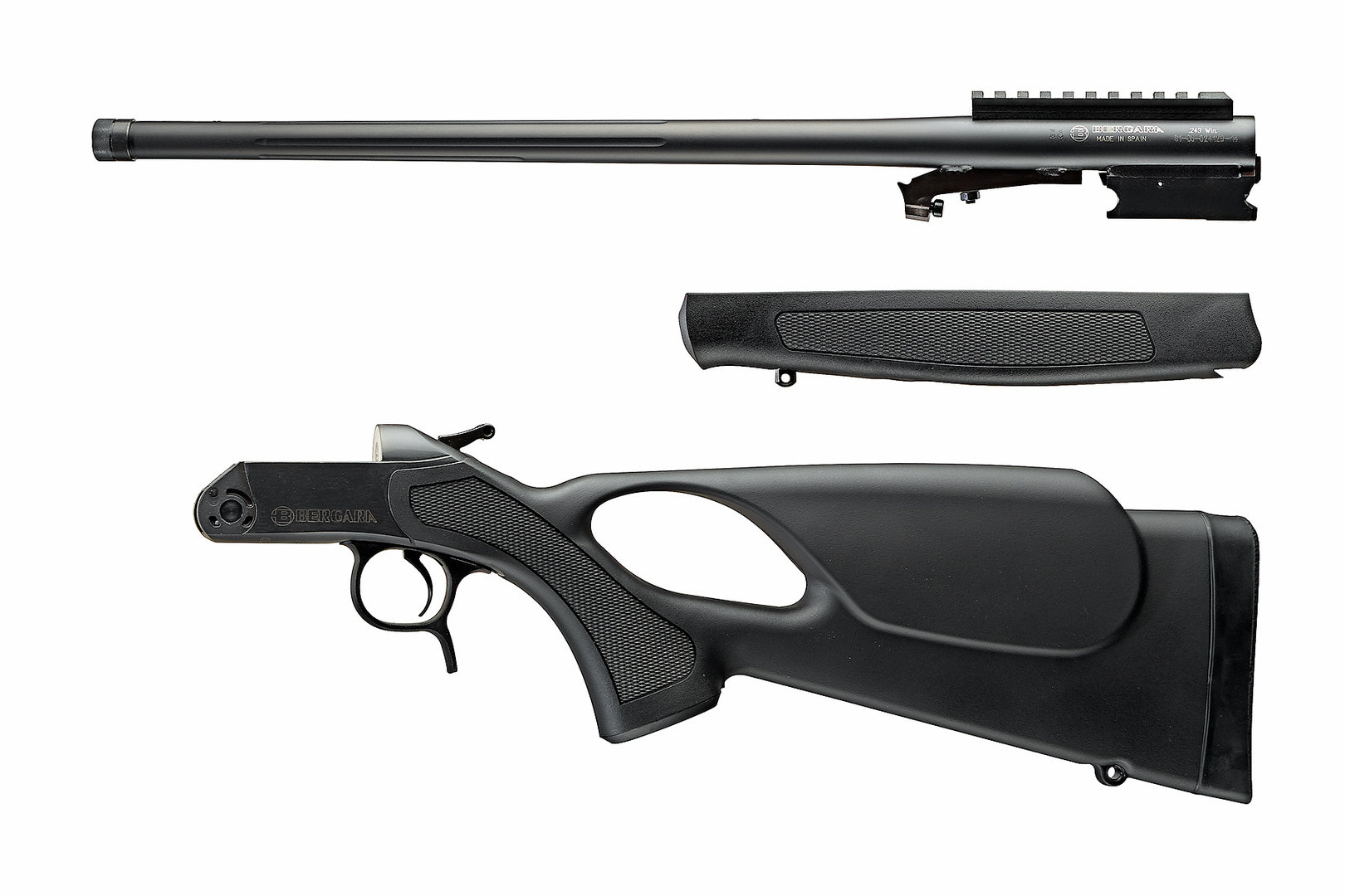 BERGARA BA13 Take Down Lochschaft schwarz LL51cm .222 Rem.