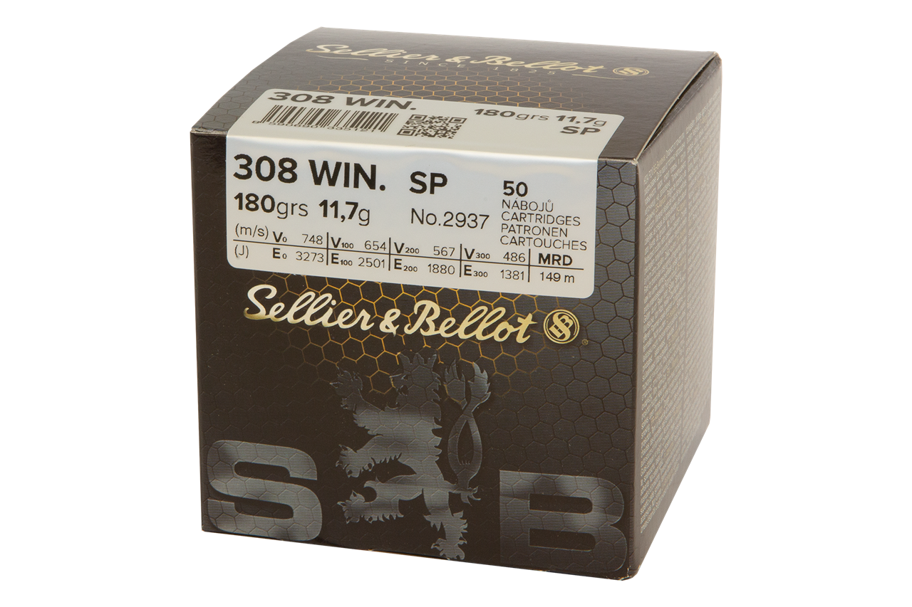 S&B .308 Win. SP 11,7g/180gr