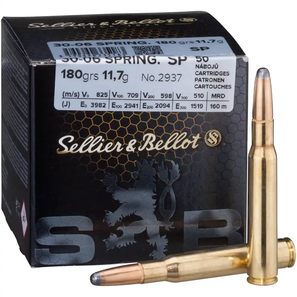 S&B .30-06 Spr. TM 11,7g/180gr