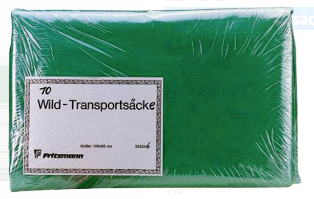 FRITZMANN Wildtransportsäcke