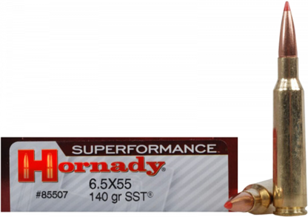 HORNADY 6,5x55 SE SST 9,1g/140gr HORNADY 6,5x55 SE SST 9,1g/140gr