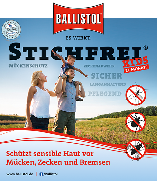 BALLISTOL Stichfrei Kids Lotion, Tube 125 ml BALLISTOL Stichfrei Kids Lotion, Tube 125 ml