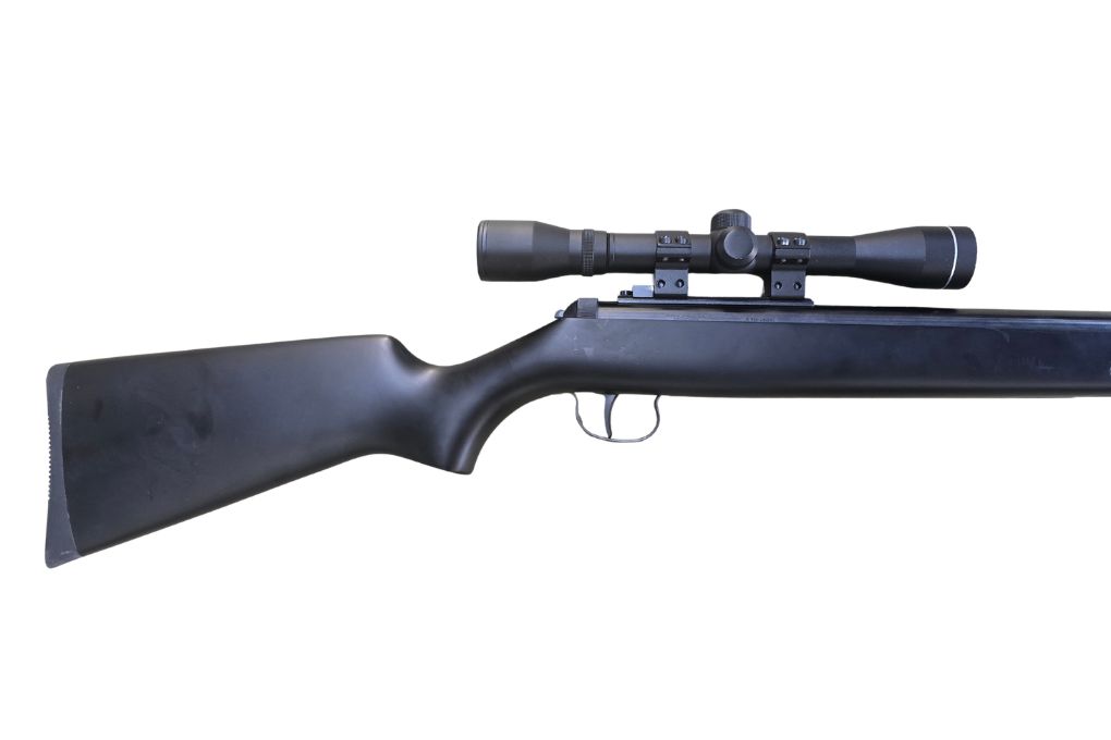 gebr. DIANA Luftdruckgewehr Mod. 40, 12Joule, mit montiertem RWS Classic 4x32 Abs. Plex, Zustand Sehr gut