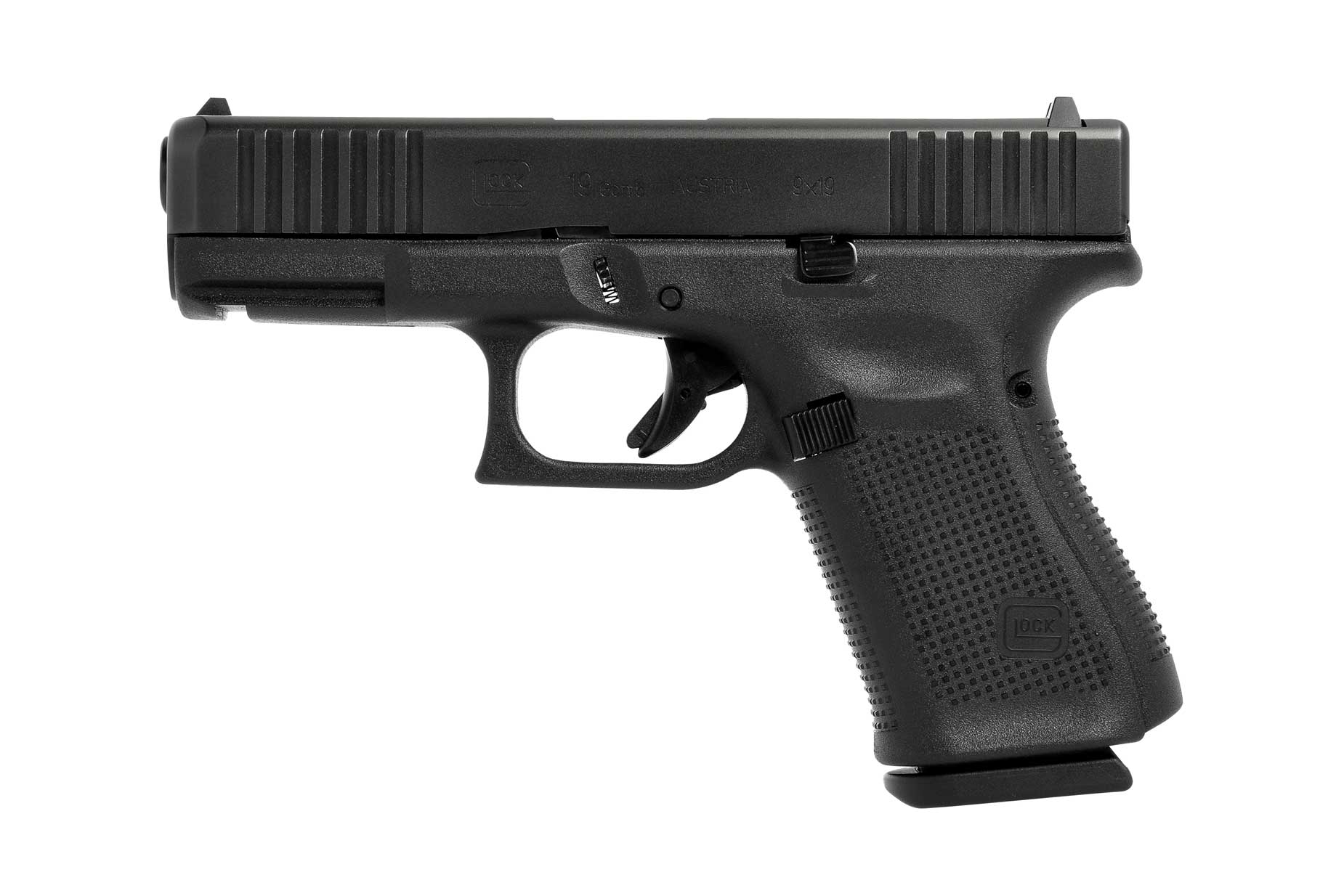 GLOCK 19 Gen 5 FS 9mm Luger mit Ladehilfe