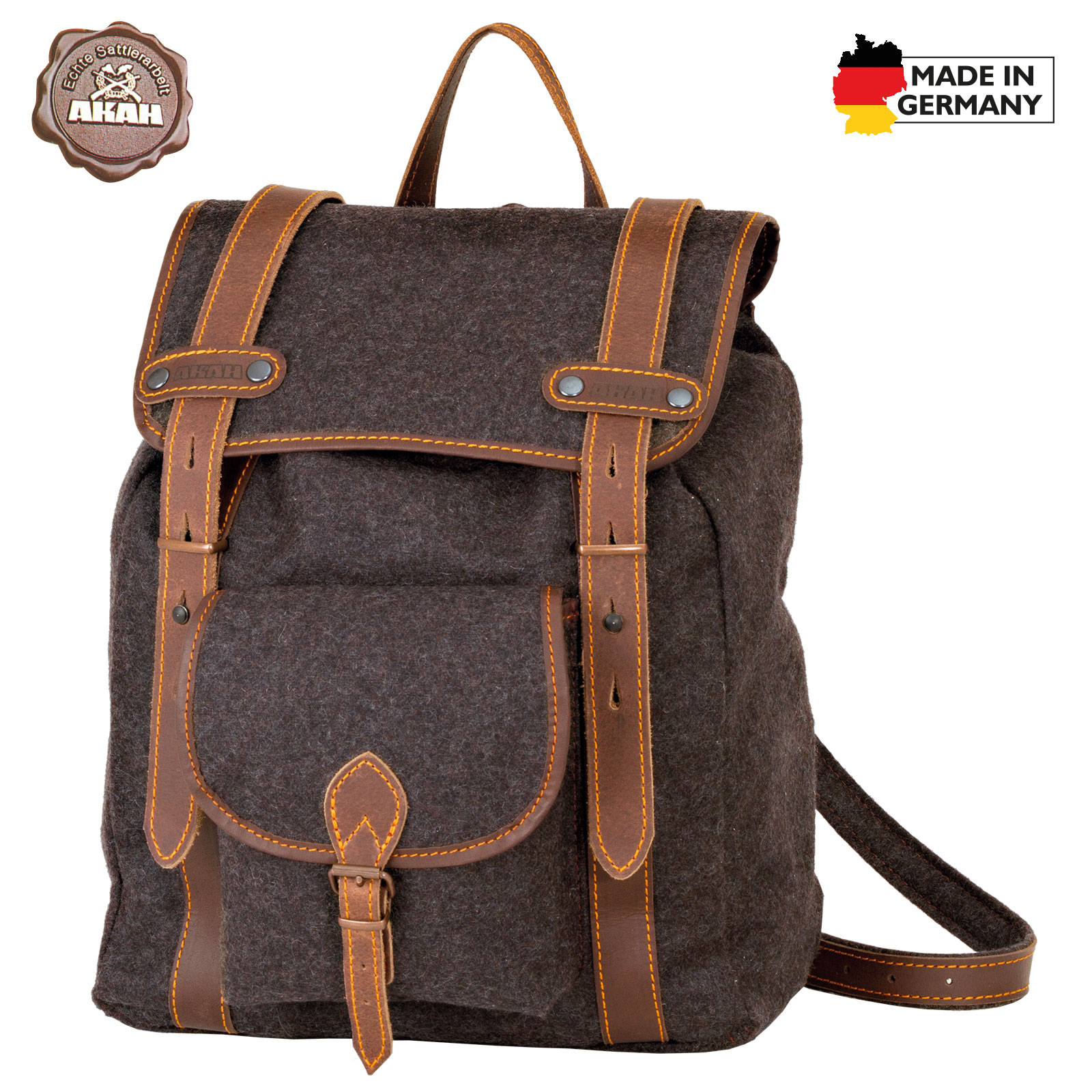 AKAH Wanderrucksack Loden