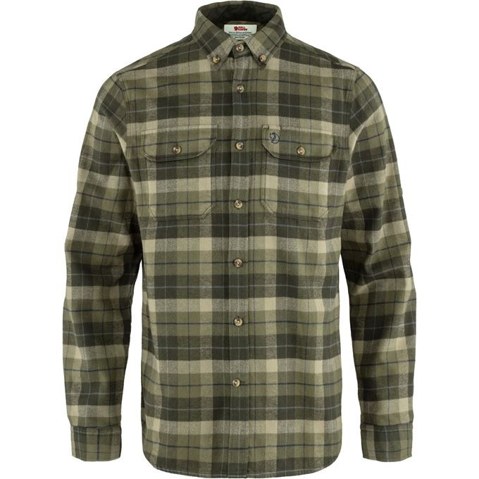 FJÄLL RÄVEN Singi Heavy Flannel Shirt M