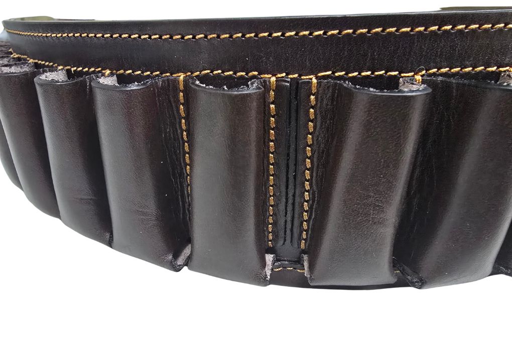 CORZO Leder Patronengürtel 12Kal.