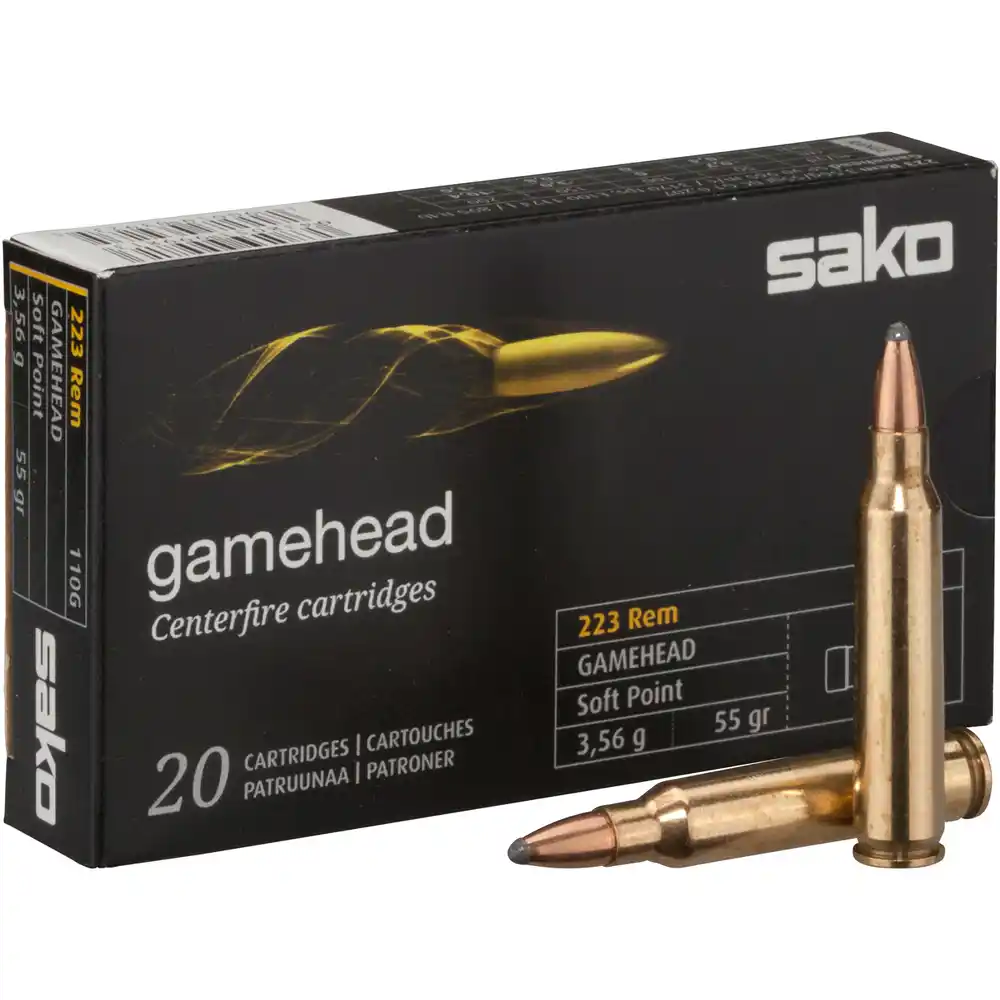 SAKO .223 Rem. Gamehead SP 3,56g/55gr 