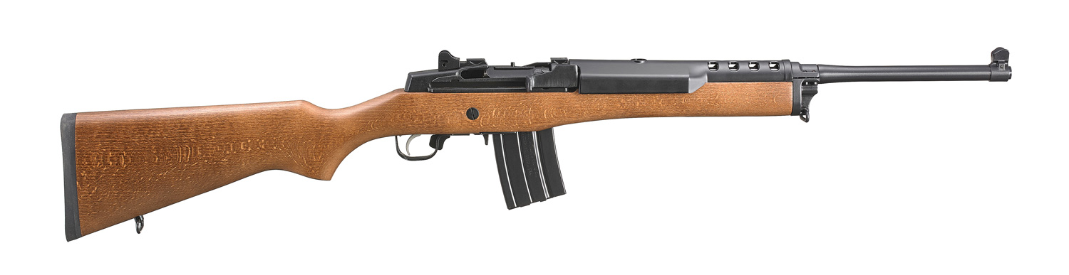 RUGER Mini-14 Ranch Blued Hardwood LL47cm .223 Rem.