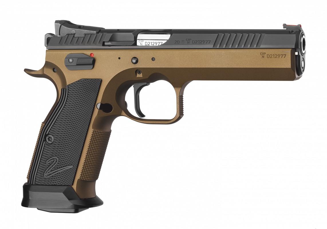 CZ 75 Tactical Sports 2 Deep Bronze LL13,4cm 9mm Luger CZ 75 Tactical Sports 2 Deep Bronze LL13,4cm 9mm Luger