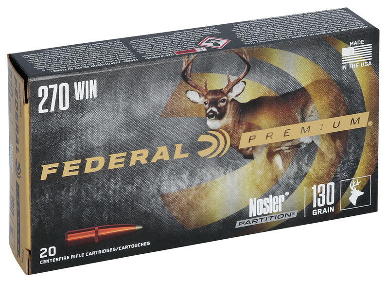 FEDERAL .270 Win. Premium 8,4g/130gr