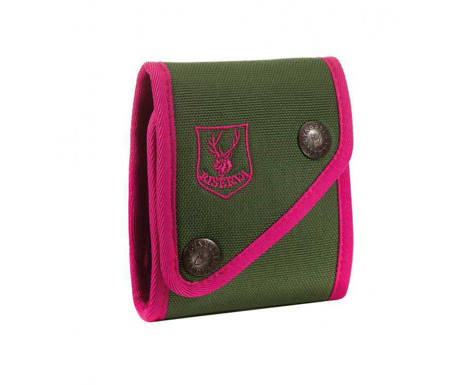 RISERVA Patronenetui 7stk Grün und Pink