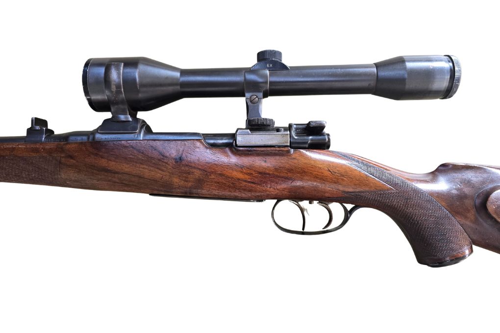 gebr. MAUSER 98 mit SEM montiertes NORIS 6x Abs.1, Zustand: stark gebraucht