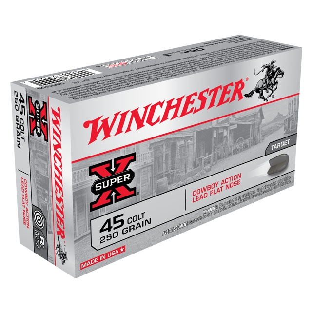 WINCHESTER .45 COLT Lead Cowboy 16,2g/250gr WINCHESTER .45 COLT Lead Cowboy 16,2g/250gr