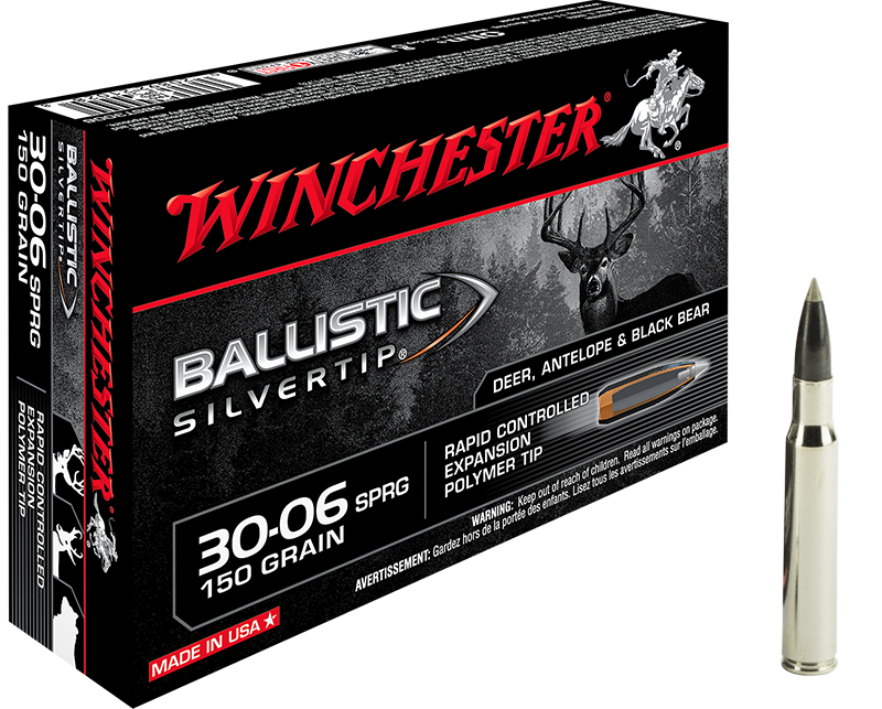 WINCHESTER .30-06 Sprg. Ballistic Silvertip 9,72g/150gr