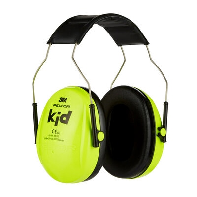 3M PELTOR Kid Gehörschutz Neongrün, 87 - 98 dB