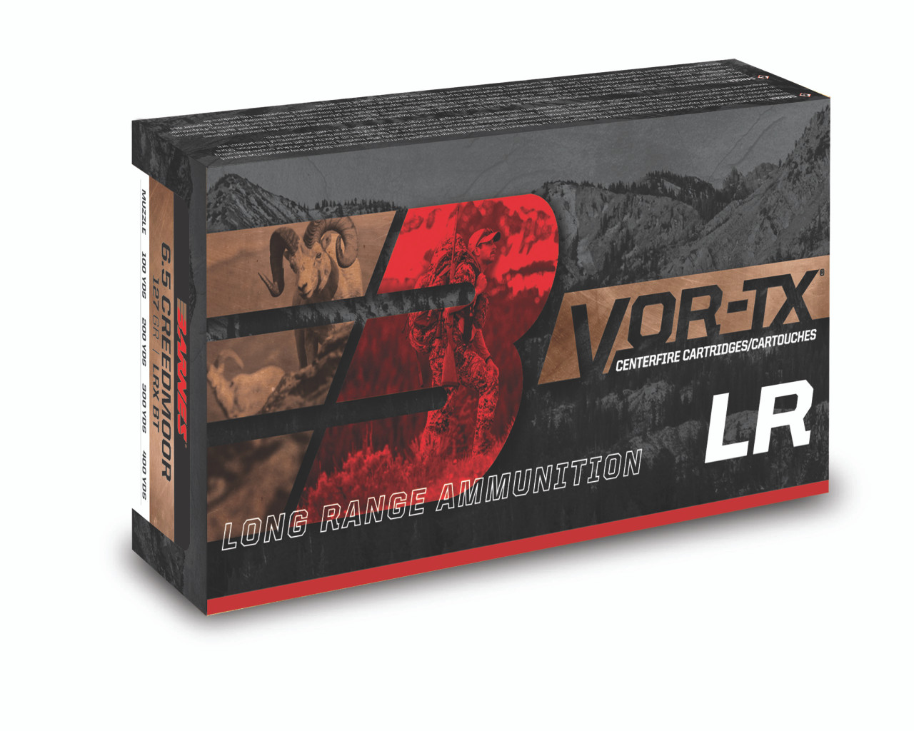 BARNES 6,5 Creedmoor Vor-TX Long Range LRX BT 8,2g/127gr