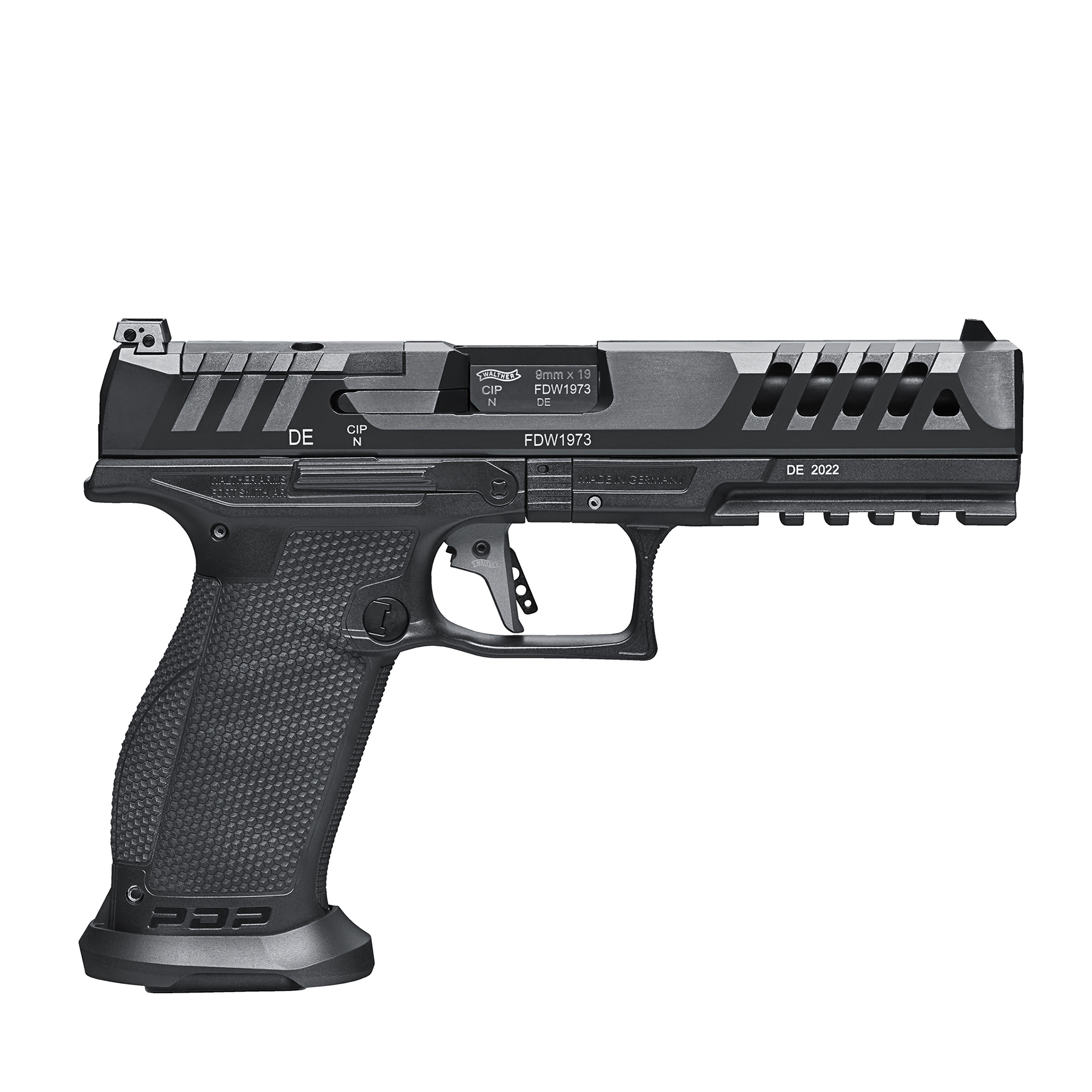 WALTHER PDP Match Full Size Polymer LL12,7cm 9mm Luger