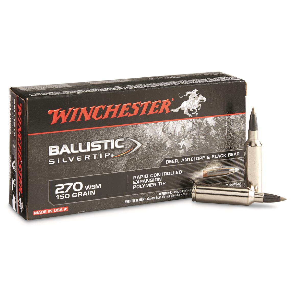 WINCHESTER .270 WSM BST 9,72g/150gr