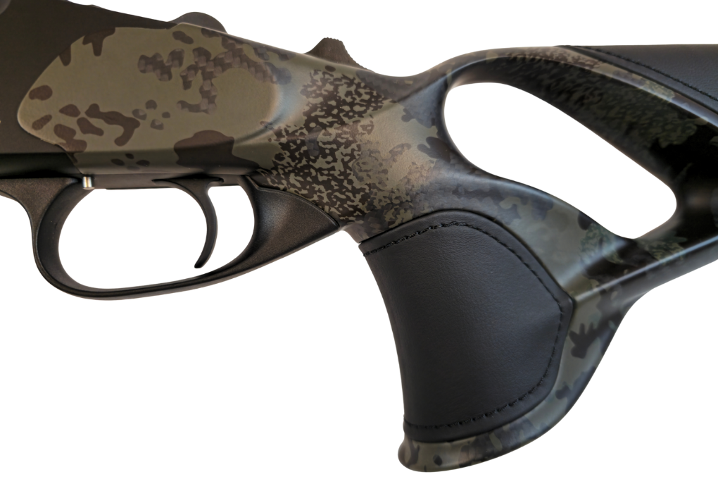 BLASER K95 Ultimate Carbon Camouflage schwarz mit Leder LL42cm .308 Win. 