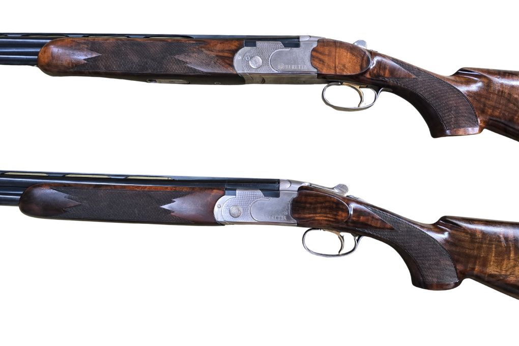 gebr. BERETTA Flintenpaar, Mod. 686 Onyx mit Holzklasse 6 im Koffer, Zustand: Sehr gut, NPR: € 7.540,00