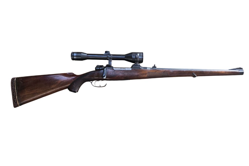 gebr. MAUSER 98 mit SEM montiertes NORIS 6x Abs.1, Zustand: stark gebraucht