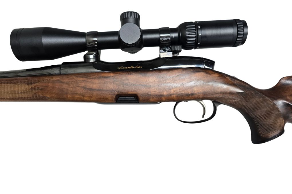 gebr. STEYR Mannlicher SBS 96 mit ausgesuchten Holz, mit orig. SM montiertem AJ 3-9x40L Abs. 4LP, Zustand: Sehr gut